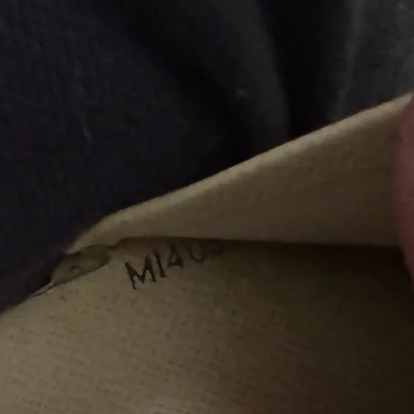 Louis Vuitton Vintage Damier Azur LV Kisslock Wallet 2007 Flawed! Authentic - Picture 7 of 13